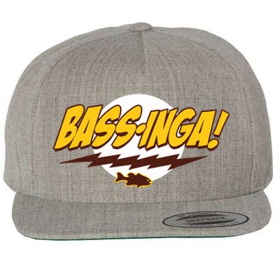 Beefstew Bassinga Wool Snapback Cap