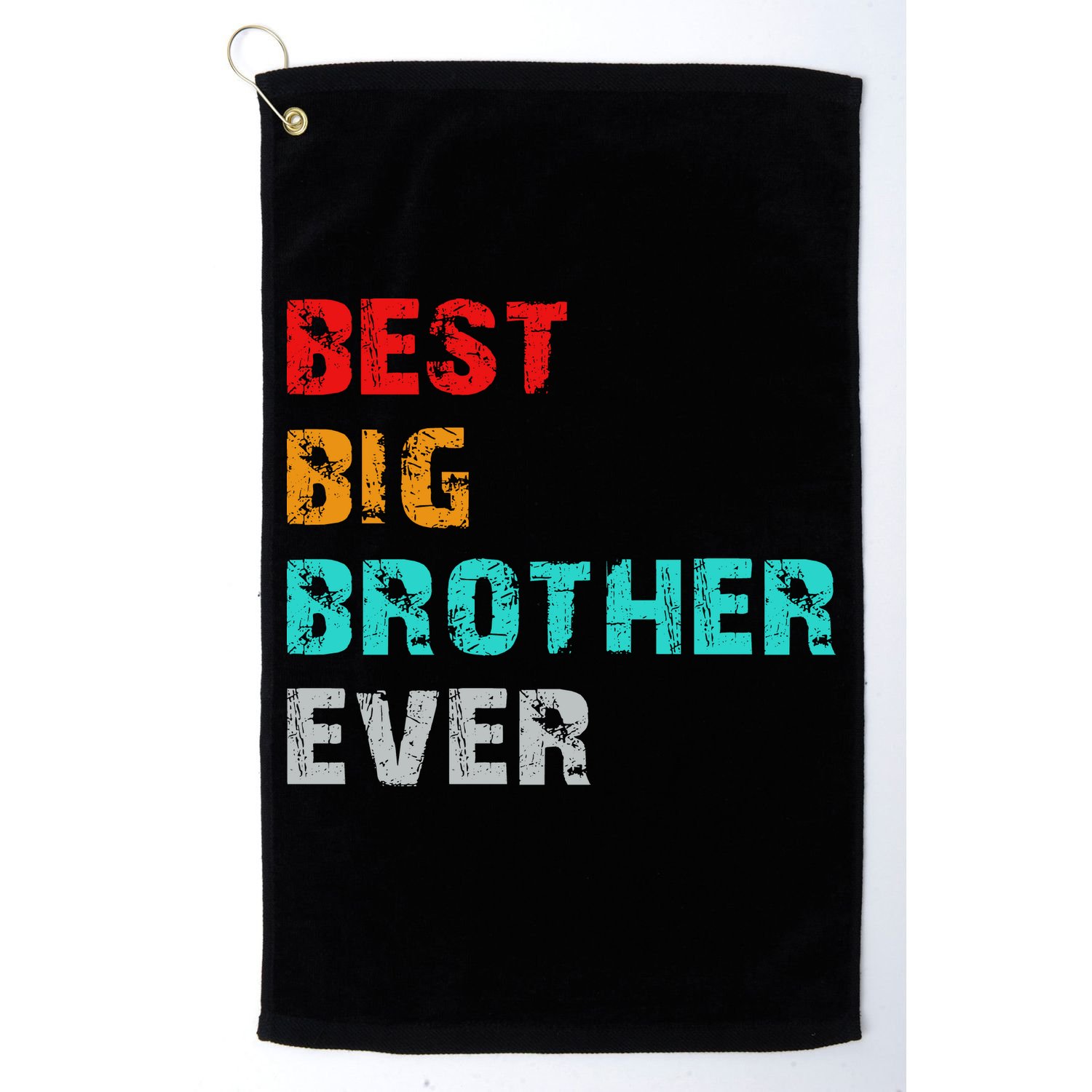 Best Big Brother Ever Golf Towel
