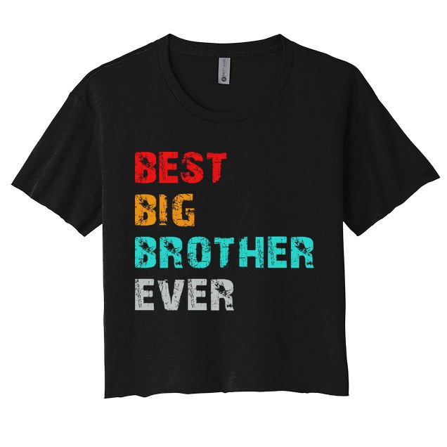 Best Big Brother Ever Women's Crop Top Tee