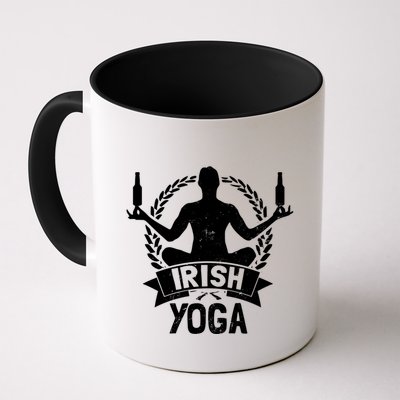 Balance Beer Bottles Design Irish Yoga Cool Gift Mug