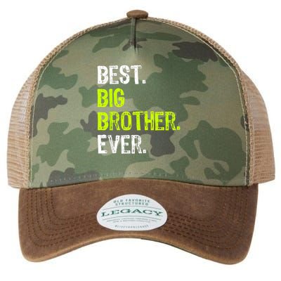 Best Big Brother Ever Nager Older Sibling For Boys Legacy Tie Dye Trucker Hat