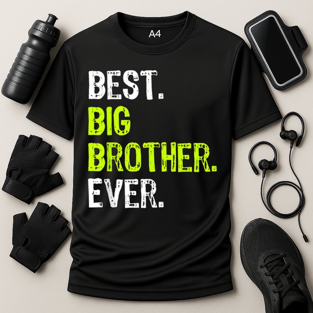Best Big Brother Ever Nager Older Sibling For Boys Cooling Performance Crew T-Shirt