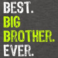 Best Big Brother Ever Nager Older Sibling For Boys Vector Backpack