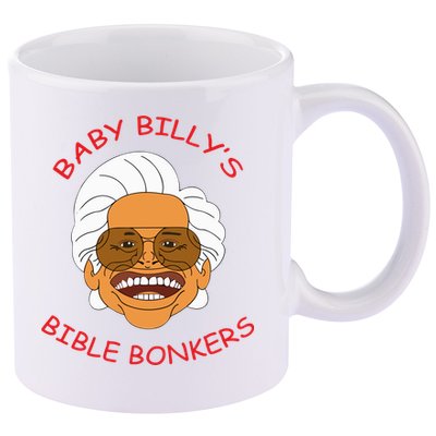 Baby Billys Bible Bonker 11oz C Handle Ceramic Mug