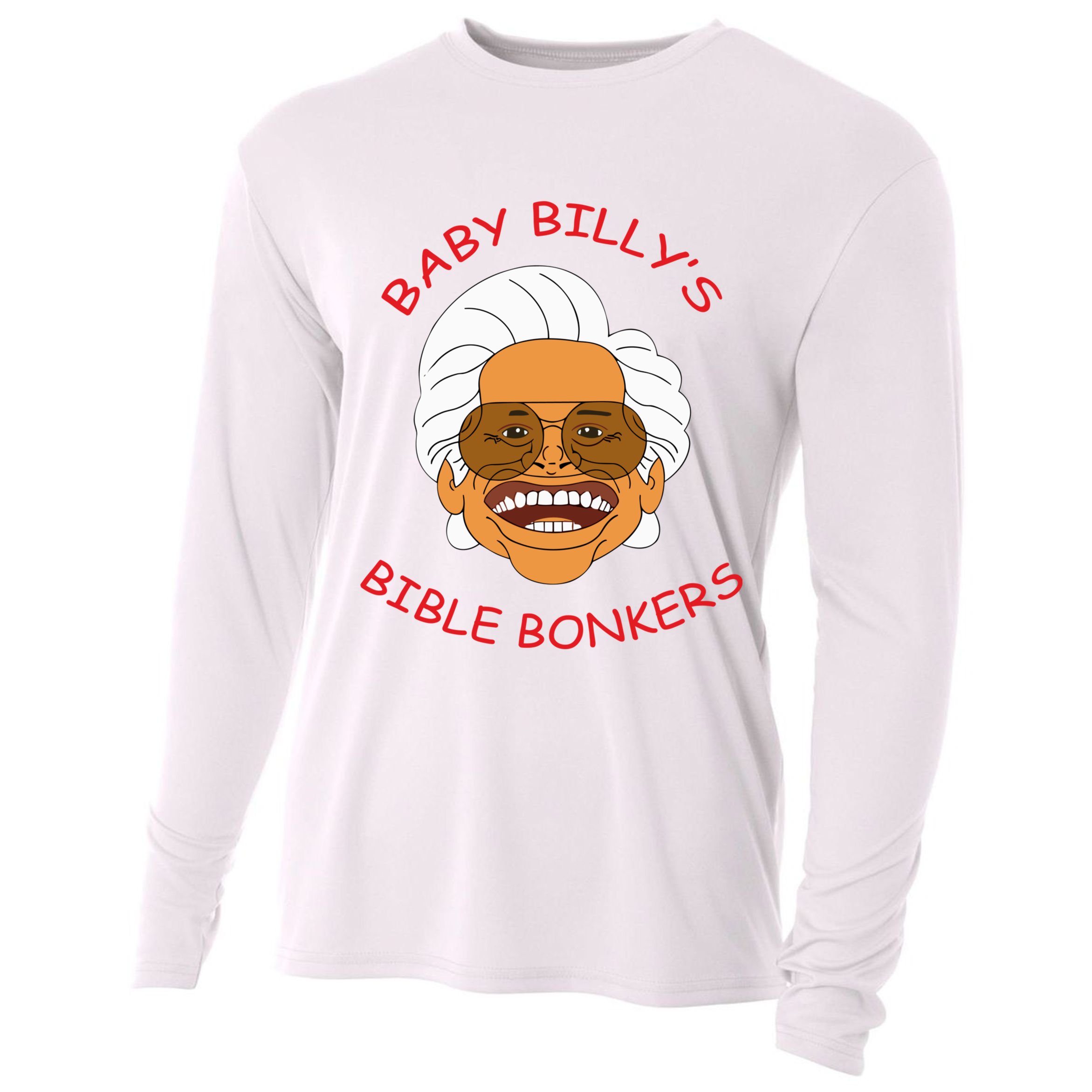 Baby Billys Bible Bonker Cooling Performance Long Sleeve Crew