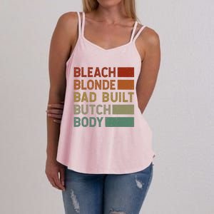 Bleach Blonde Bad Built Butch Body Women's Strappy Tank