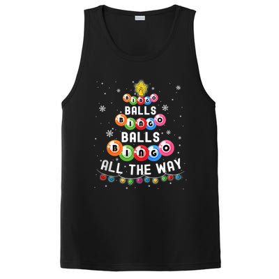 Bingo Balls Bingo All The Way Christmas Tree Funny Xmas Classic PosiCharge Competitor Tank