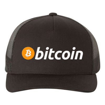 Bitcoin Btc Yupoong Adult 5-Panel Trucker Hat