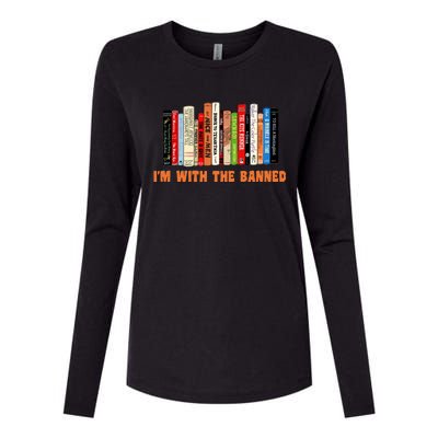 Banned Books Womens Cotton Relaxed Long Sleeve T-Shirt