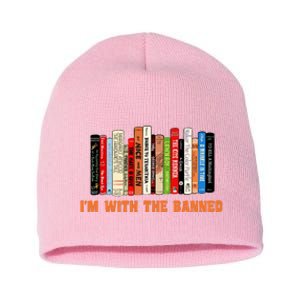 Banned Books Short Acrylic Beanie