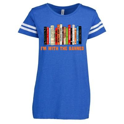 Banned Books Enza Ladies Jersey Football T-Shirt