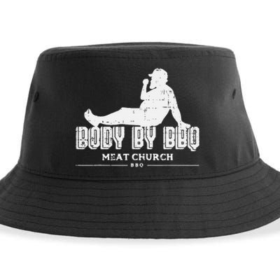 Body By Bbq Funny Barbecue Grill Meat Lover Sustainable Bucket Hat