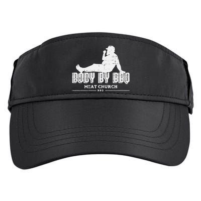 Body By Bbq Funny Barbecue Grill Meat Lover Adult Drive Performance Visor