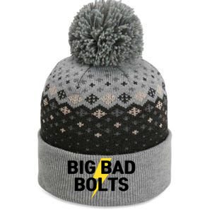 Big Bad Bolts Funny The Baniff Cuffed Pom Beanie