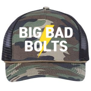 Big Bad Bolts Funny Retro Rope Trucker Hat Cap