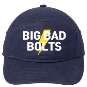 Big Bad Bolts Funny 7-Panel Snapback Hat