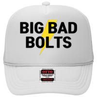 Big Bad Bolts Funny High Crown Mesh Back Trucker Hat