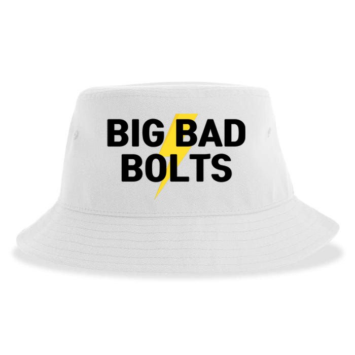 Big Bad Bolts Funny Sustainable Bucket Hat