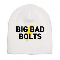 Big Bad Bolts Funny Short Acrylic Beanie