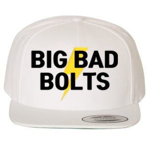 Big Bad Bolts Funny Wool Snapback Cap