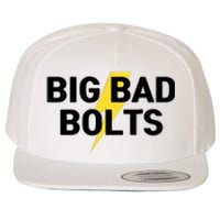 Big Bad Bolts Funny Wool Snapback Cap