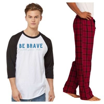 Be Brave Raglan Sleeve Pajama Set