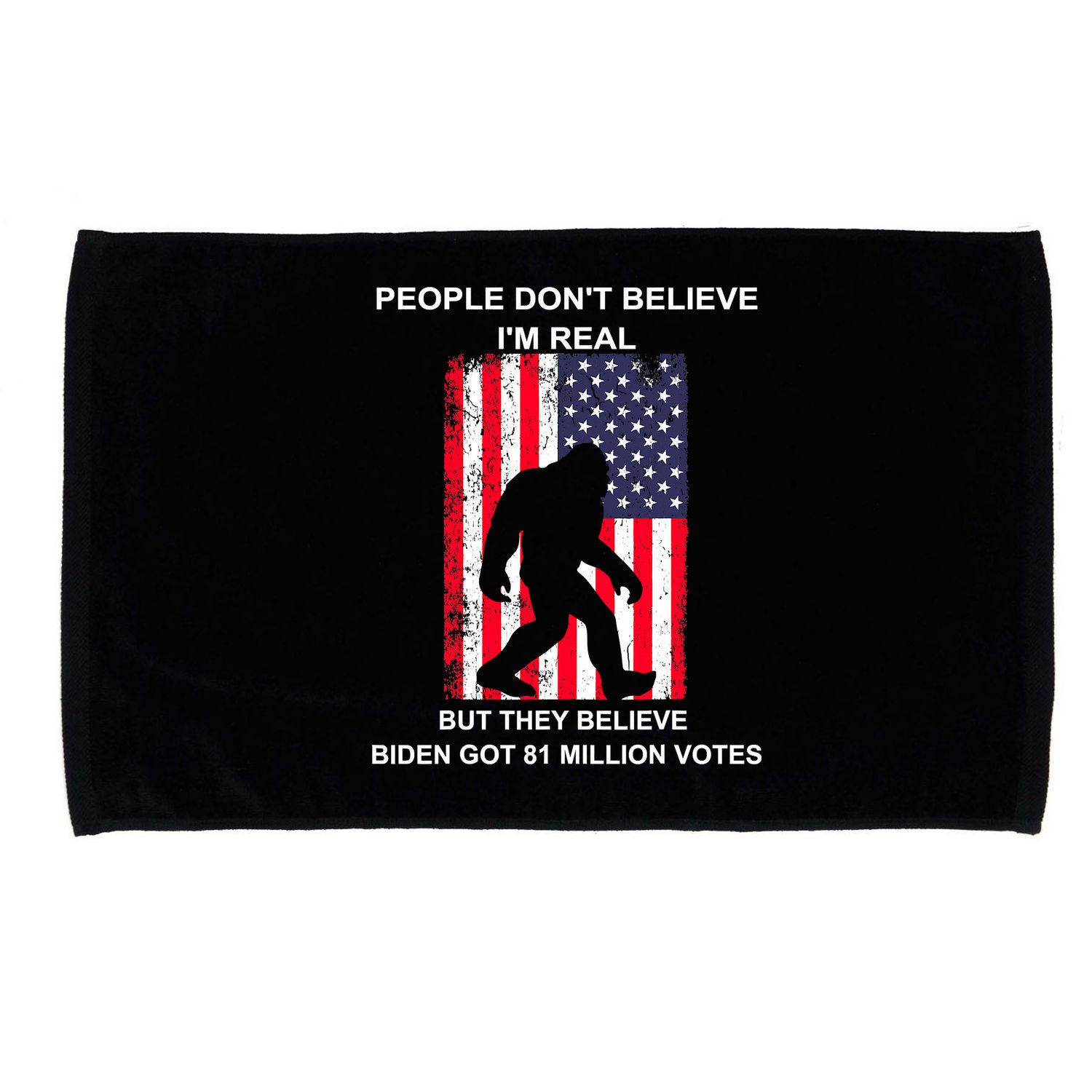 Believe Biden Bigfoot For 4th Of July Microfiber Hand Towel