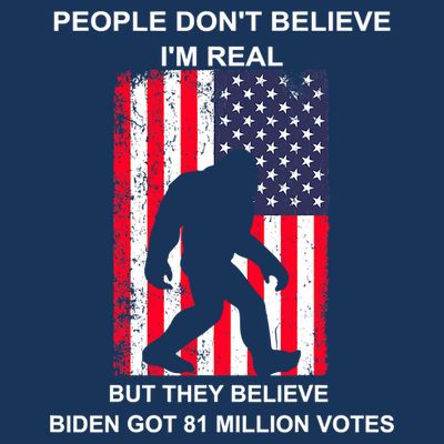 Believe Biden Bigfoot For 4th Of July T-Shirt