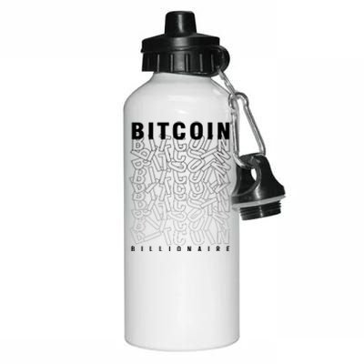 Bitcoin Billionaire Aluminum Water Bottle