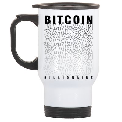 Bitcoin Billionaire Stainless Steel Travel Mug