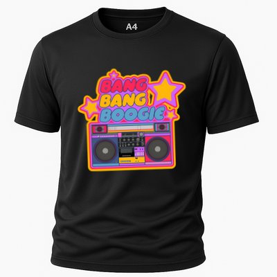 Bang Bang Boogie. Boom Box. Pop Art Stickers. Hip Hop Performance Shirt