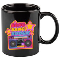 Bang Bang Boogie. Boom Box. Pop Art Stickers. Hip Hop 11oz C Handle Ceramic Mug