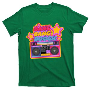 Bang Bang Boogie. Boom Box. Pop Art Stickers. Hip Hop T-Shirt