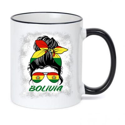 Bolivia Bleached Bolivian Bolivian 11oz Black Color Changing Mug