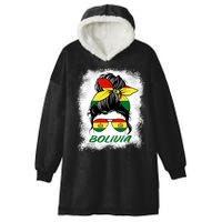 Bolivia Bleached Bolivian Bolivian Hooded Wearable Blanket