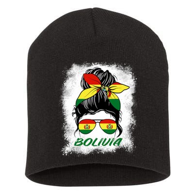 Bolivia Bleached Bolivian Bolivian Short Acrylic Beanie