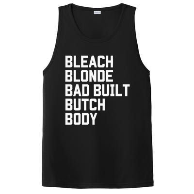 Bleach Blonde Bad Built Butch Body Antimaga PosiCharge Competitor Tank