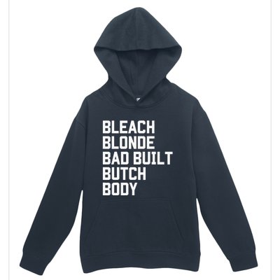 Bleach Blonde Bad Built Butch Body Antimaga Urban Pullover Hoodie