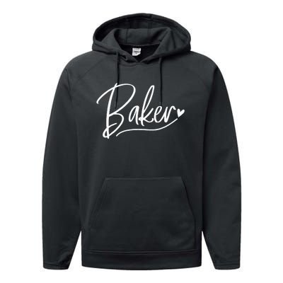 Baker Baking Performance Fleece Hoodie