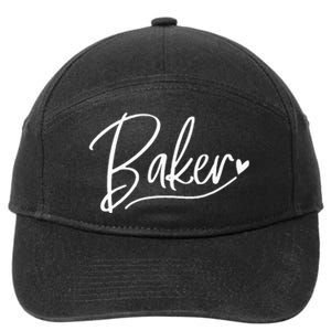 Baker Baking 7-Panel Snapback Hat