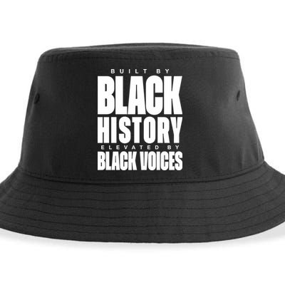 Built By Black History Elevated By Black Voices Sustainable Bucket Hat