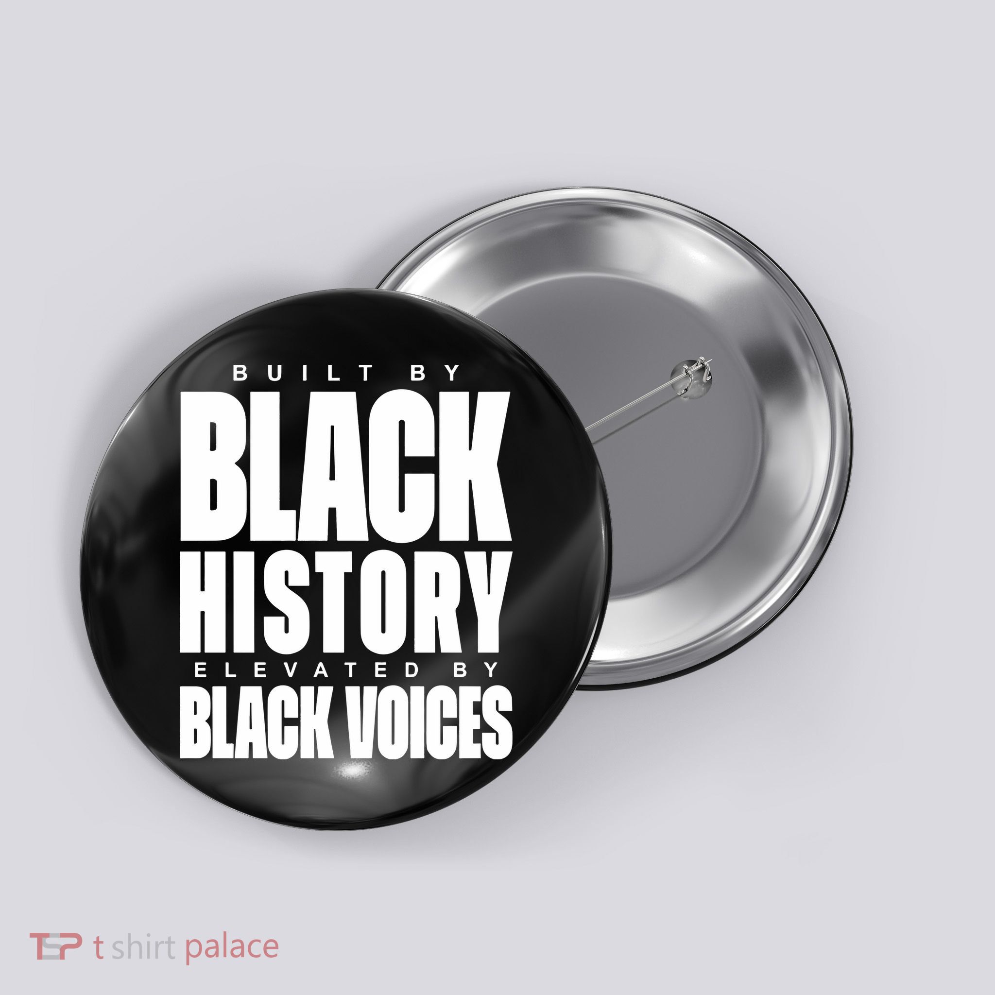 Built By Black History Elevated By Black Voices Button
