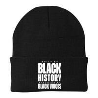 Built By Black History Elevated By Black Voices Beanie