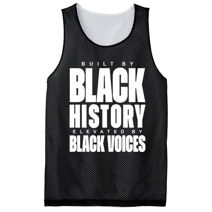 Built By Black History Elevated By Black Voices Mesh Reversible Basketball Jersey Tank