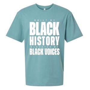 Built By Black History Elevated By Black Voices Sueded Cloud Jersey T-Shirt