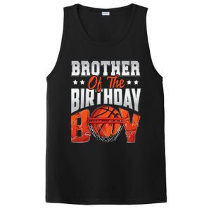 Brother Basketball Birthday Boy Family Baller B Day Party PosiCharge Competitor Tank