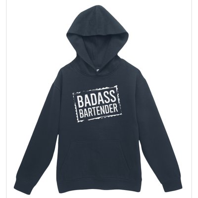 Badass Bartender Barkeeper Mixer Drinks Server Urban Pullover Hoodie