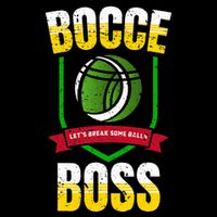 Bocce Boss Boules Sports Lawn Bocce Ball Tall T-Shirt