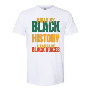 Built By Black History Elevated By Black Voices Softstyle® CVC T-Shirt