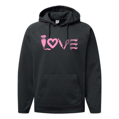 Baking Baker Performance Fleece Hoodie